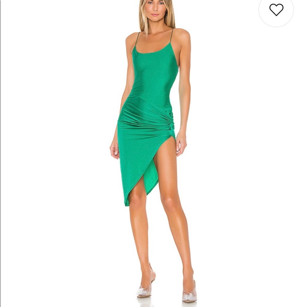 Twisted High Side-Slit Dress